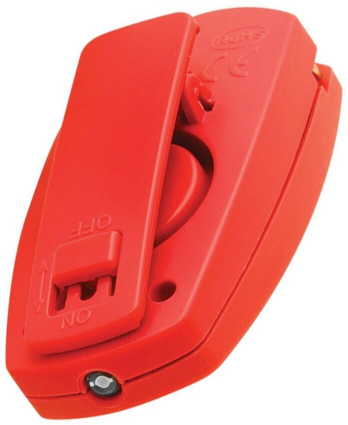 Mace Personal Alarm Spring Loaded Clip Activates Upon Removal Red 130 Decibels Batteries LED 80462 -Mace - Survivor Hand Precision Knives & Outdoor Gear Store