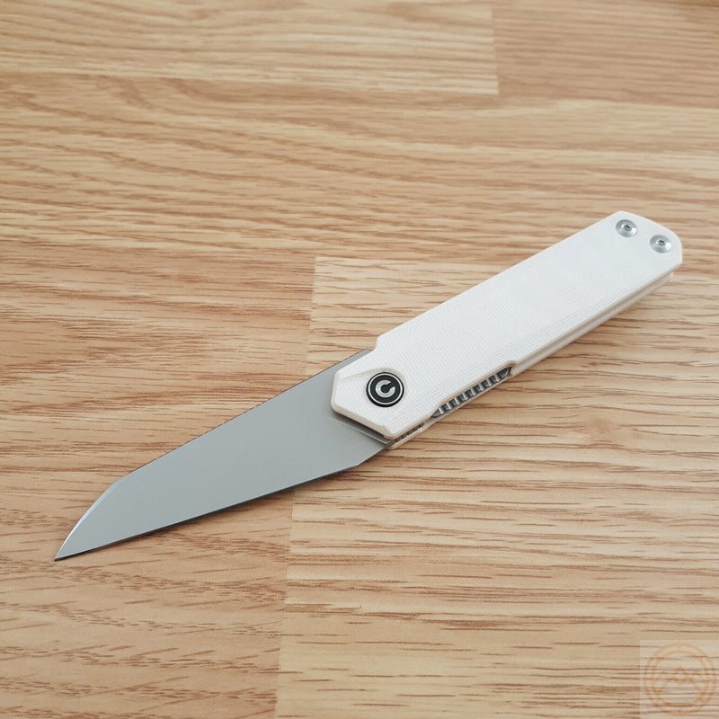 Civivi Ki-V Plus Folding Knife 2.5" Nitro-V Steel Extended Tang Blade White G10 Handle VC20005B2 -Civivi - Survivor Hand Precision Knives & Outdoor Gear Store