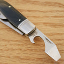 Rough Ryder Reserve Common Pocket Knife D2 Tool Steel Blades Black Micarta Handle R008 -Rough Ryder Reserve - Survivor Hand Precision Knives & Outdoor Gear Store