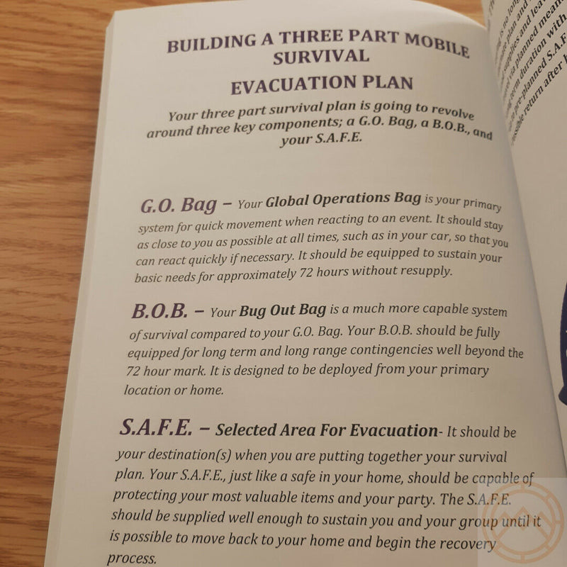 The Prior Preparation Planner Book Multi-Purpose Disaster Guide Color Photos 334 -Books - Survivor Hand Precision Knives & Outdoor Gear Store