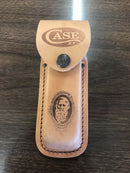 Case XX Large Job Case Sheath Fits Folding Knife Brown Leather Construction 9027 -Case Cutlery - Survivor Hand Precision Knives & Outdoor Gear Store