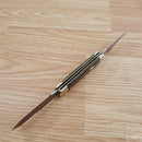 Rough Ryder Moose Pocket Knife 440 Steel Blades Brown Burlap Micarta Handle 2338 -Rough Ryder - Survivor Hand Precision Knives & Outdoor Gear Store