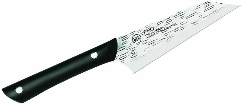 Kershaw Professional Asian Kitchen Knife 5" AUS-6M Steel Blade Black POM Handle HT7069 -Kershaw - Survivor Hand Precision Knives & Outdoor Gear Store