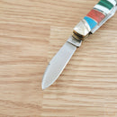 Rough Ryder Congress Pocket Knife Stainless Steel Blades Turquoise/MOP/Stone Handle 2405 -Rough Ryder - Survivor Hand Precision Knives & Outdoor Gear Store