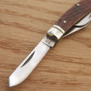 Rough Rider Stockman Pocket Knife 440 Stainless Steel Blades Red Jigged Bone Handle 291 -Rough Ryder - Survivor Hand Precision Knives & Outdoor Gear Store