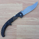 Cold Steel XL Espada Folding Knife 7.5" AUS-10A Steel Blade Black G10 Handle 62MGC -Cold Steel - Survivor Hand Precision Knives & Outdoor Gear Store