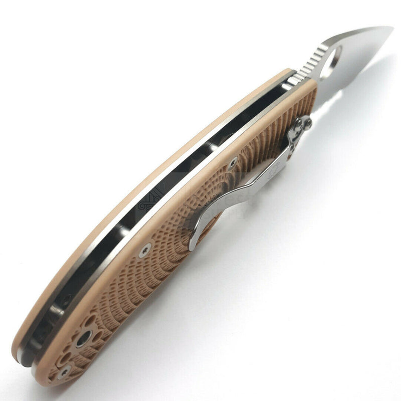 Spyderco Tenacious Linerlock Folding Knife 3.38" 8Cr13MoV Steel Blade FRN Handle 122PSTN -Spyderco - Survivor Hand Precision Knives & Outdoor Gear Store