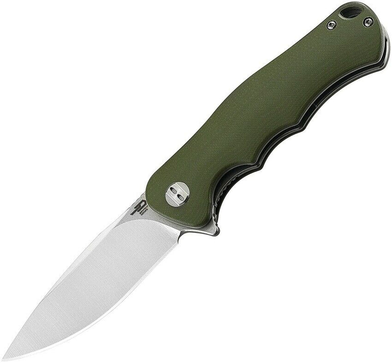 Bestech Knives Bobcat Folding Knife 3.25" D2 Tool Steel Blade Green G10 Handle KG22B1 -Bestech Knives - Survivor Hand Precision Knives & Outdoor Gear Store