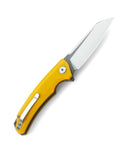 Bestech Knives TEXEL Folding Knife 3.25" D2 Tool Steel Blade Yellow G10 Handle G21C2 -Bestech Knives - Survivor Hand Precision Knives & Outdoor Gear Store