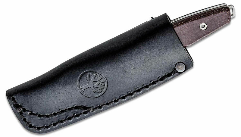Boker AK1 Fixed Knife 3" RWL-34 Steel Full Tang Blade Black Canvas Micarta Handle 121502 -Boker - Survivor Hand Precision Knives & Outdoor Gear Store