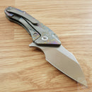 Bestech Knives Goblin Folding Knife 2.25" S35VN Steel Blade Titanium/Carbon Fiber Handle KT1711D -Bestech Knives - Survivor Hand Precision Knives & Outdoor Gear Store