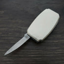 Frost Money Clip Pocket Knife 1.25" Stainless Steel Blade Bone/Stainless Handle 15447SB -Frost Cutlery - Survivor Hand Precision Knives & Outdoor Gear Store