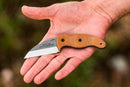 TOPS Little Bugger Fixed Knife 2.38" 1095HC Steel Blade Tan Canvas Micarta Handle LILB01 -TOPS - Survivor Hand Precision Knives & Outdoor Gear Store