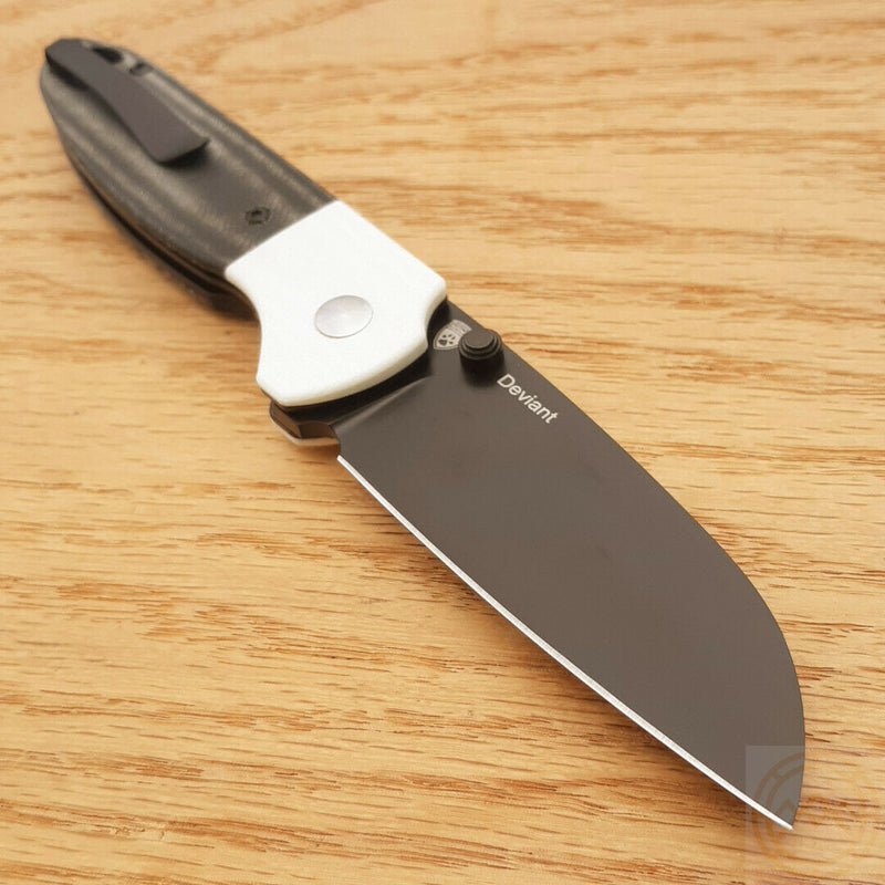 Kizer Cutlery Deviant Folding Knife 3.25" M390 Steel Blade G10 / Micarta Handle V3575A2 -Kizer Cutlery - Survivor Hand Precision Knives & Outdoor Gear Store