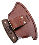 Condor Ulu Fixed Knife 6" 1075HC Steel Blade Brown Walnut Handle 500760HC -Condor - Survivor Hand Precision Knives & Outdoor Gear Store