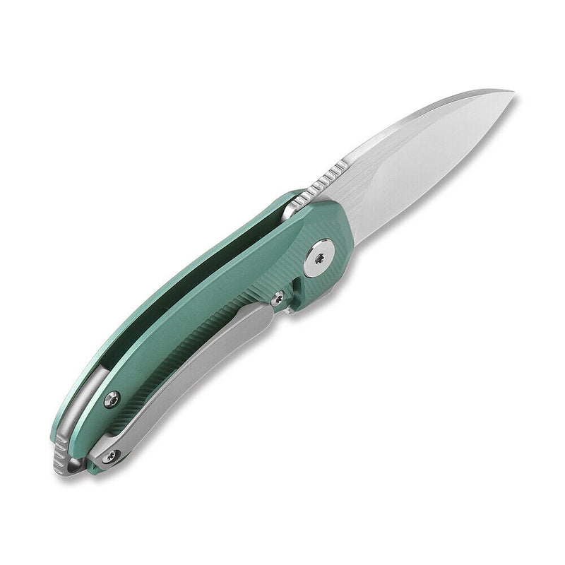 QSP Knife Hamster Folding Knife 2" CPM S35VN Steel Blade Green Titanium Handle 138C -QSP Knife - Survivor Hand Precision Knives & Outdoor Gear Store