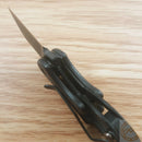 Fox Mini-Ta Linerlock Folding Knife 1" 4116 Steel Blade Black FRN Handle 536B -Fox - Survivor Hand Precision Knives & Outdoor Gear Store