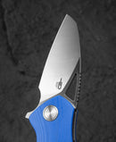 Bestech Knives Riverstone Linerlock Folding Knife 2.5" 154CM Steel Blade Blue G10 Handle KL03B -Bestech Knives - Survivor Hand Precision Knives & Outdoor Gear Store
