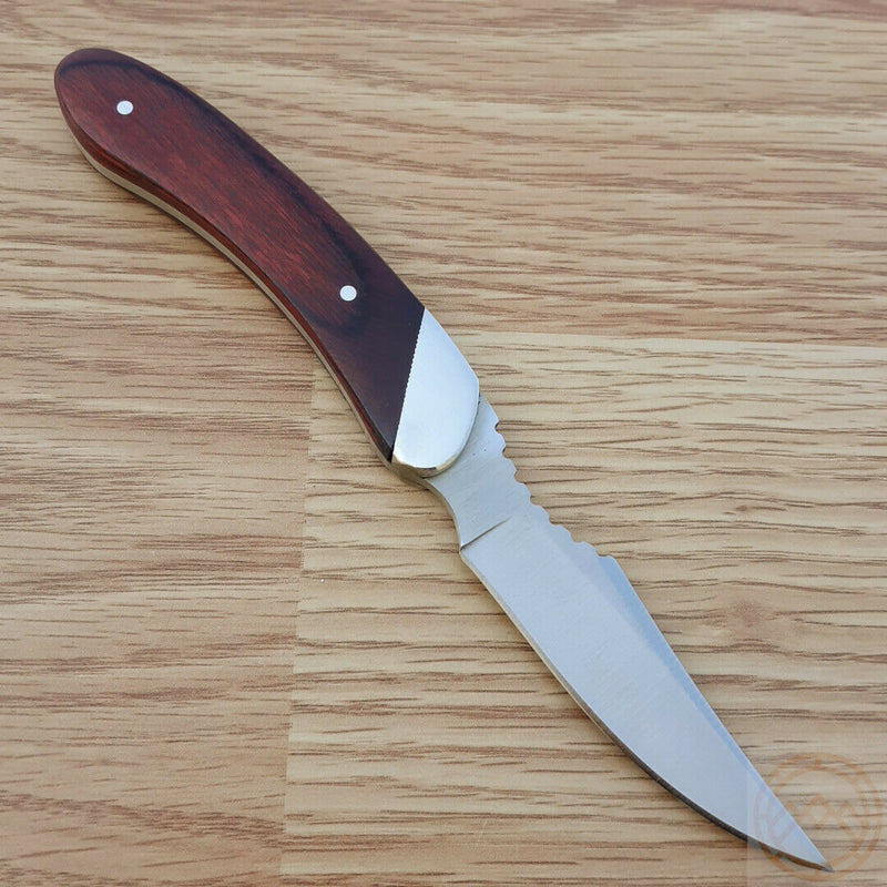 Bear & Son Caper Fixed Knife 2.5" 440 Steel Clip Point Blade Rosewood Handle 2009R -Bear & Son - Survivor Hand Precision Knives & Outdoor Gear Store