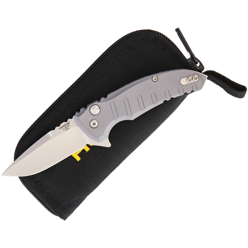 Hogue X1 Micro Button Lock Folding Knife 2.75" CPM-154 Steel Blade Aluminum Handle 24172 -Hogue - Survivor Hand Precision Knives & Outdoor Gear Store