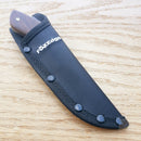 Fox Edge Fixed Knife 3" Stainless Steel Full Tang Blade Brown Wood Handle 008 -Fox Edge - Survivor Hand Precision Knives & Outdoor Gear Store