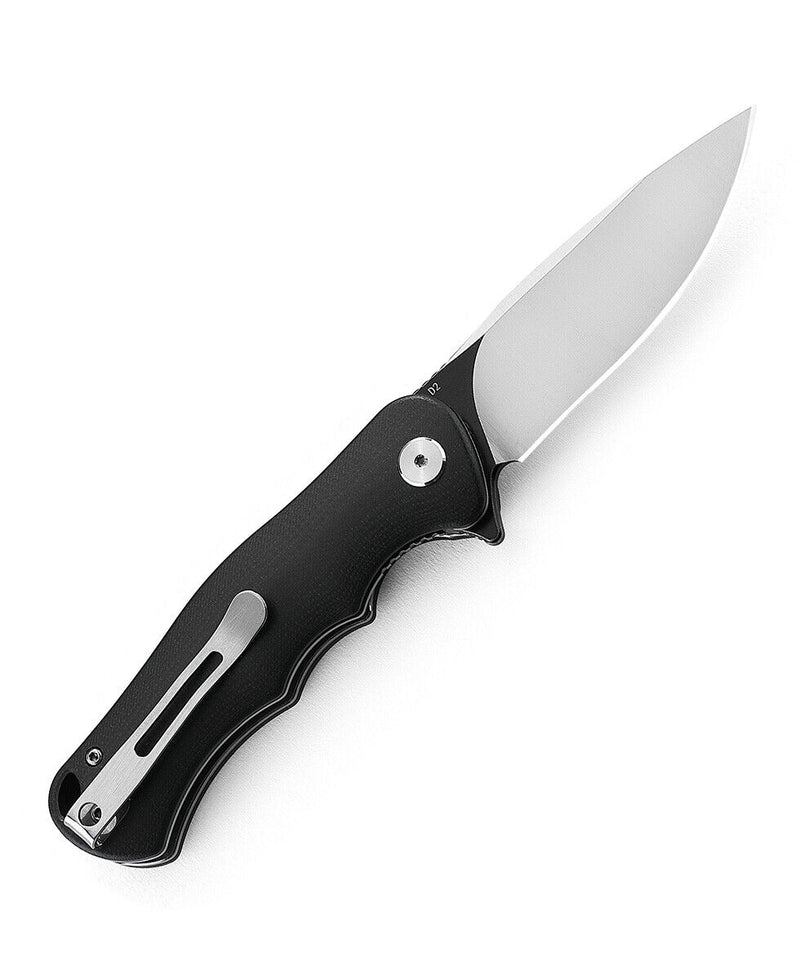 Bestech Knives Bobcat Folding Knife 3.25" D2 Tool Steel Blade Black G10 Handle G22A2 -Bestech Knives - Survivor Hand Precision Knives & Outdoor Gear Store