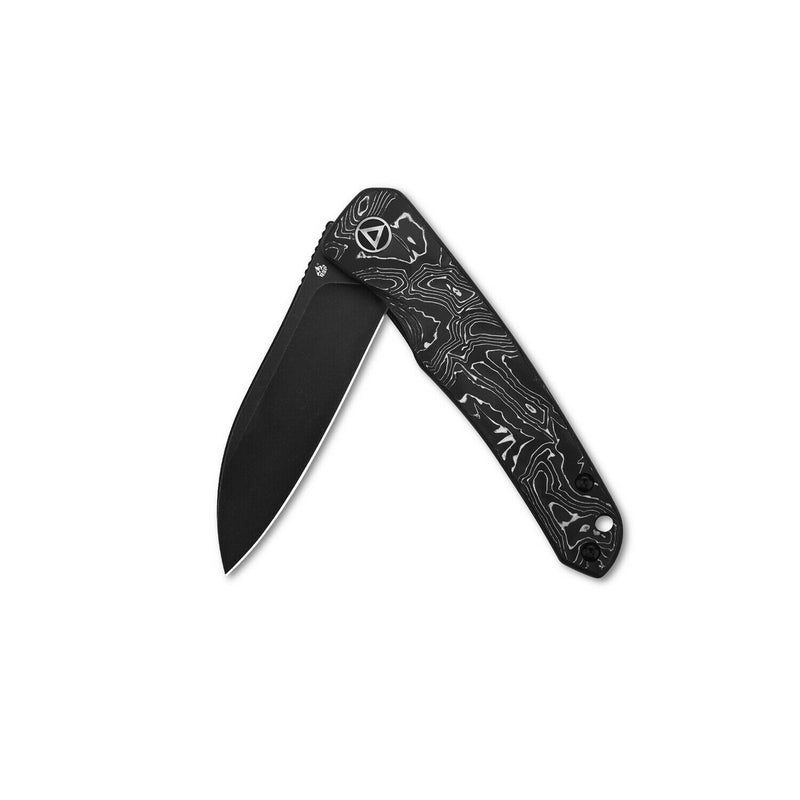 QSP Knife Otter Folding Knife 2.75" S35VN Steel Blade Aluminum Foil Carbon Fiber Handle 140A2 -QSP Knife - Survivor Hand Precision Knives & Outdoor Gear Store