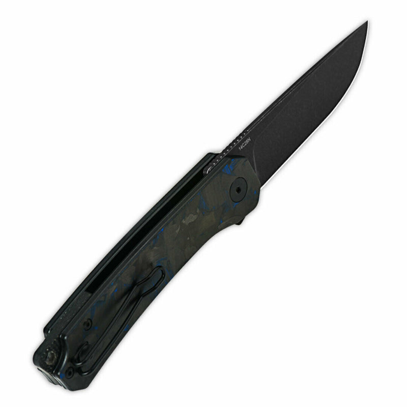 QSP Knife Osprey Folding Knife 3.25" 14C28N Black Steel Blade G10/Carbon Fiber Handle 139G2 -QSP Knife - Survivor Hand Precision Knives & Outdoor Gear Store