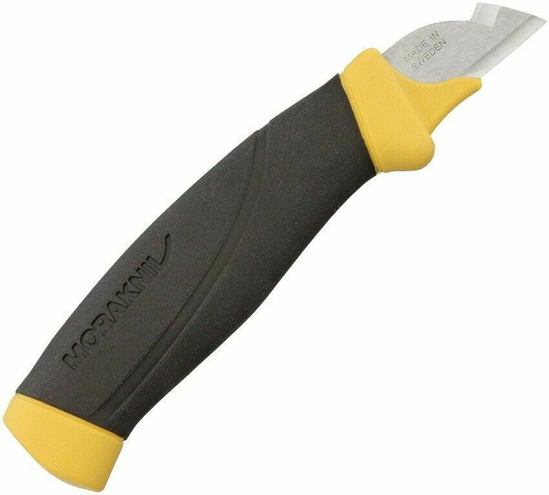 Mora Electrician Fixed Knife 1.25" Stainless Blade Gray/Yellow Rubberized Handle 01522 -Mora - Survivor Hand Precision Knives & Outdoor Gear Store