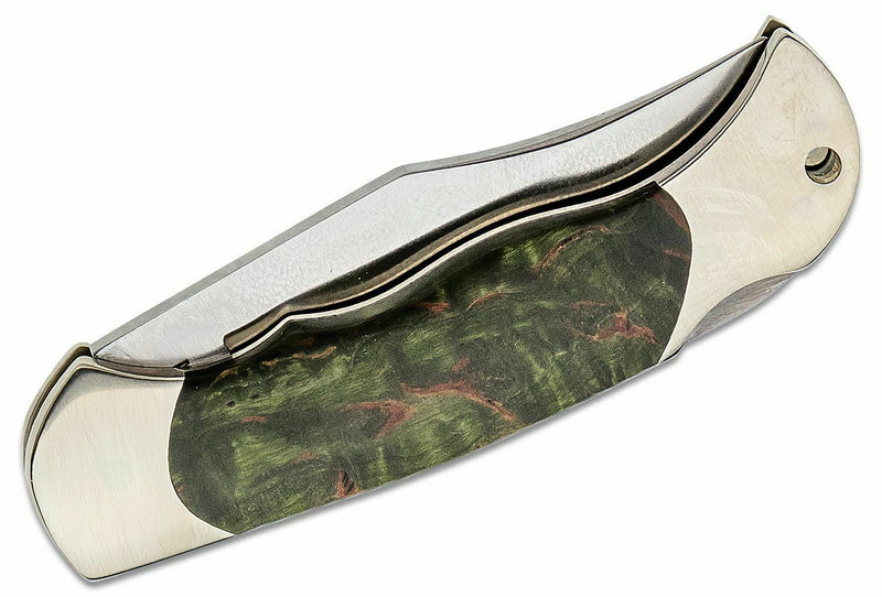 Boker Boy Scout Lockback Folding Knife 2.25" N690 Steel Blade Curly Birch Wood Handle 118118 -Boker - Survivor Hand Precision Knives & Outdoor Gear Store