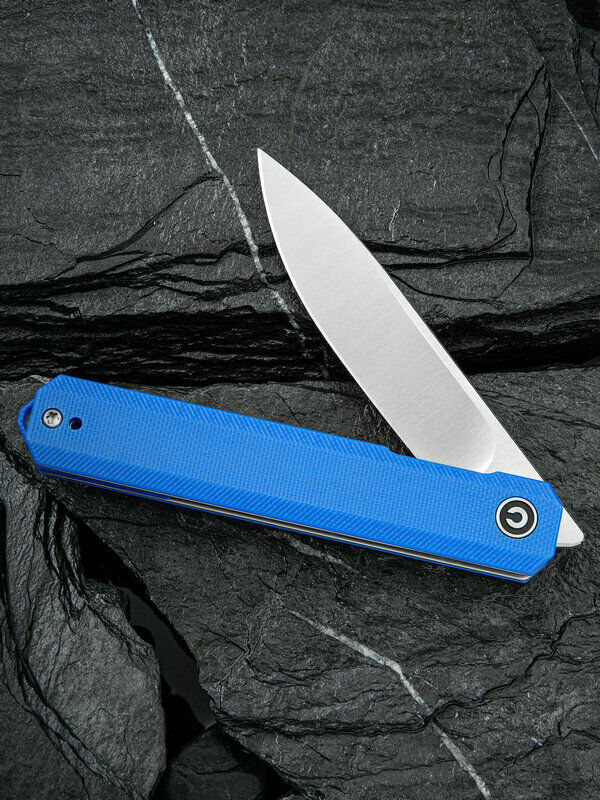 Civivi Exarch Linerlock Folding Knife 3.25" D2 Tool Steel Blade Blue G10 Handle C2003B -Civivi - Survivor Hand Precision Knives & Outdoor Gear Store