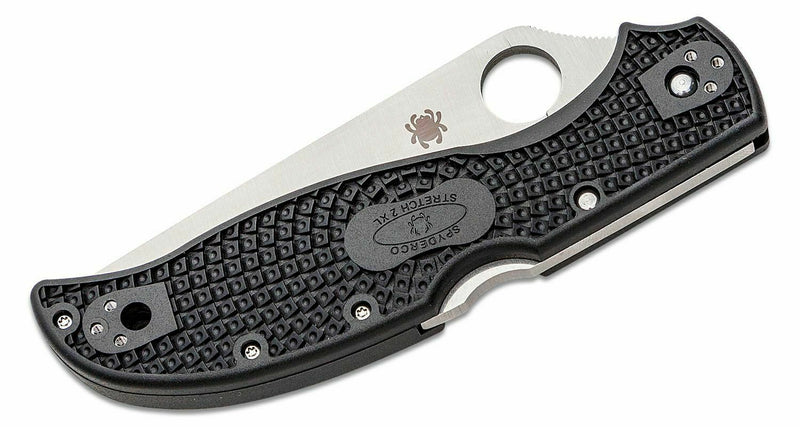 Spyderco Stretch 2 XL Folding Knife 3.92" VG10 Steel Blade Black FRN Handle 258PSBK -Spyderco - Survivor Hand Precision Knives & Outdoor Gear Store