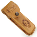 Case XX Medium Job Case Sheath Fits Folding Knife Brown Leather Construction 9026 -Case Cutlery - Survivor Hand Precision Knives & Outdoor Gear Store