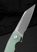 Bestech Knives TEXEL Folding Knife 3.25" D2 Tool Steel Blade Jade G10 Handle G21B1 -Bestech Knives - Survivor Hand Precision Knives & Outdoor Gear Store