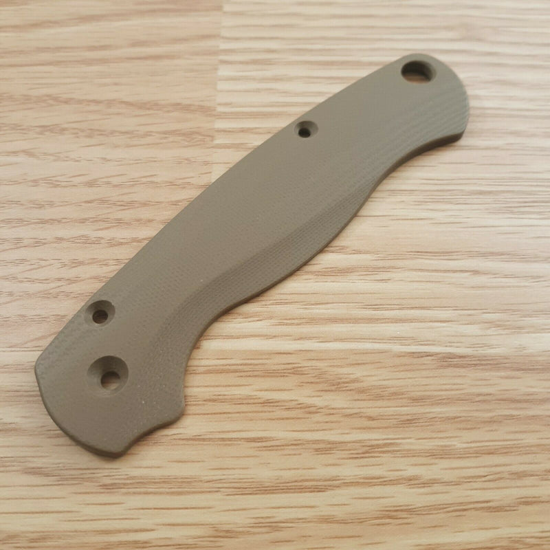 Flytanium PM2 Lotus Scales Uses Hardware From Stock Knife Earth Brown G10 Construction 815 -Flytanium - Survivor Hand Precision Knives & Outdoor Gear Store