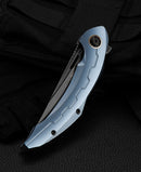 Bestech Knives Marukka Frame Folding Knife 3.63" Bohler M390 Steel Blade Blue Titanium Handle KT2002B -Bestech Knives - Survivor Hand Precision Knives & Outdoor Gear Store
