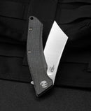 Bestech Knives Cubis Folding Knife 3.13" D2 Tool Steel Blade Black Canvas Micarta Handle KG42A -Bestech Knives - Survivor Hand Precision Knives & Outdoor Gear Store