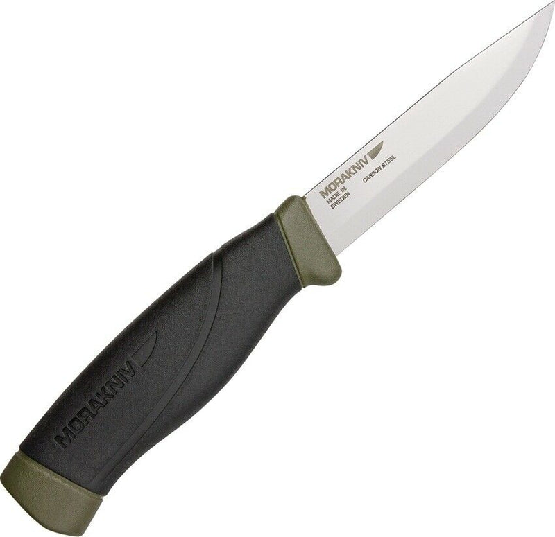 Mora Companion Heavy Duty Fixed Knife 4" Carbon Steel Blade Rubberized Handle 01458 -Mora - Survivor Hand Precision Knives & Outdoor Gear Store