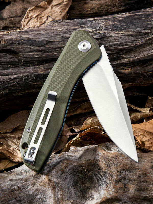 Civivi Baklash Linerlock Folding Knife 3.5" 9Cr18MoV Steel Blade G10 Handle C801A -Civivi - Survivor Hand Precision Knives & Outdoor Gear Store