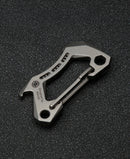 Bestech Knives Carabiner Gray Titanium One Piece Construction With Bottle Opener M15A -Bestech Knives - Survivor Hand Precision Knives & Outdoor Gear Store