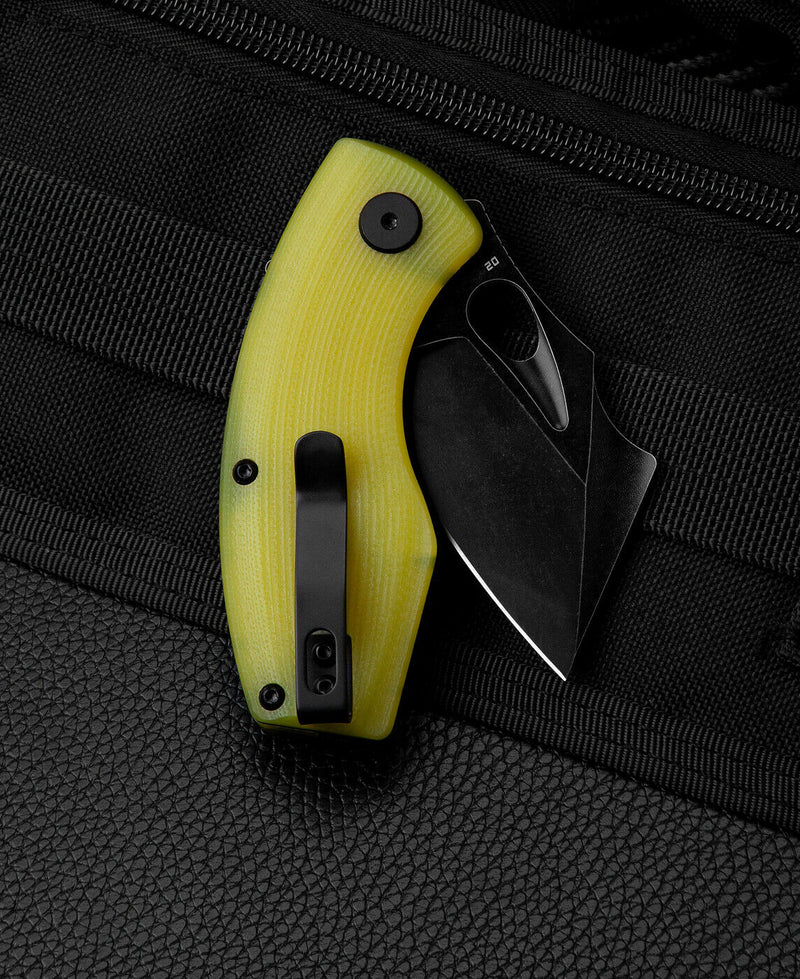 Bestech Knives Lizard Linerlock Folding Knife 2.5" D2 Tool Steel Blade Lime G-10 Handle KG39F -Bestech Knives - Survivor Hand Precision Knives & Outdoor Gear Store