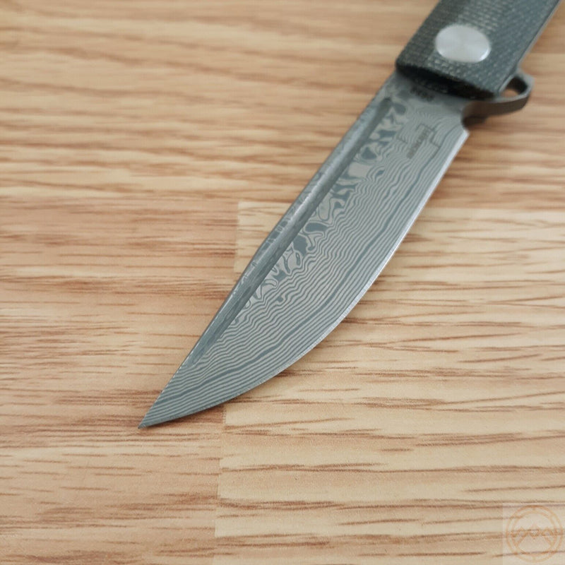 Boker Plus Cataclyst Framelock Folding Knife 3" Damascus Steel Blade Micarta/Titanium Handle P01BO478DAM -Boker Plus - Survivor Hand Precision Knives & Outdoor Gear Store