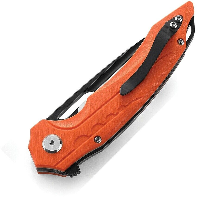 Bestech Knives Ornetta Liner Folding Knife 3.5" Bohler N690 Steel Blade Orange G10 Handle KG50C -Bestech Knives - Survivor Hand Precision Knives & Outdoor Gear Store