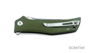 Bestech Knives Scimitar Folding Knife 3.75" D2 Tool Steel Blade Green G10 Handle G05B1 -Bestech Knives - Survivor Hand Precision Knives & Outdoor Gear Store