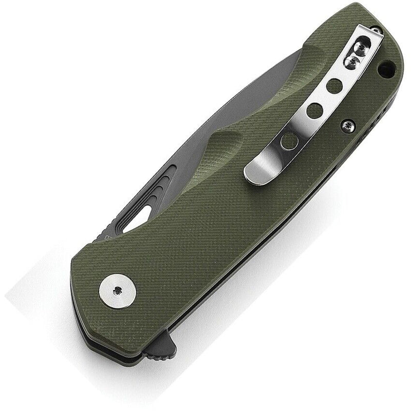 Bestech Knives Airstream Folding Knife 3.75" D2 Tool Steel Blade OD Green G10 Handle KG47H -Bestech Knives - Survivor Hand Precision Knives & Outdoor Gear Store