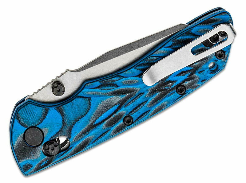 Hogue Deka ABLE Lock Folding Knife 3.25" CPM-20CV Steel Wharncliffe Blade Black / Blue Sculpted G10 Handle 24263 -Hogue - Survivor Hand Precision Knives & Outdoor Gear Store