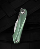Bestech Knives Ivy Folding Knife 3" S35VN Steel Blade Green Titanium Handle KT2004D -Bestech Knives - Survivor Hand Precision Knives & Outdoor Gear Store