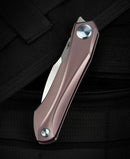 Bestech Knives Ivy Frame Folding Knife 3" S35VN Steel Blade Pink Titanium Handle KT2004C -Bestech Knives - Survivor Hand Precision Knives & Outdoor Gear Store