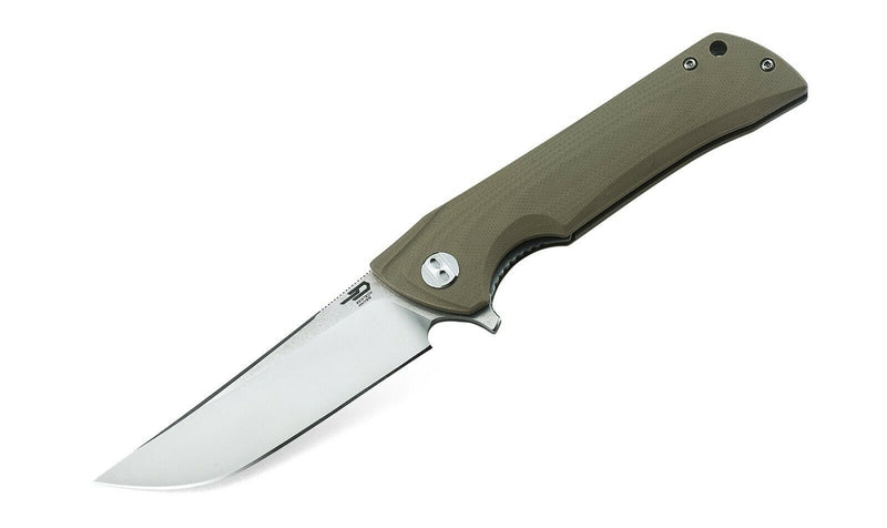 Bestech Knives Paladin Folding Knife 3.75" D2 Tool Steel Blade Beige G10 Handle G13B1 -Bestech Knives - Survivor Hand Precision Knives & Outdoor Gear Store