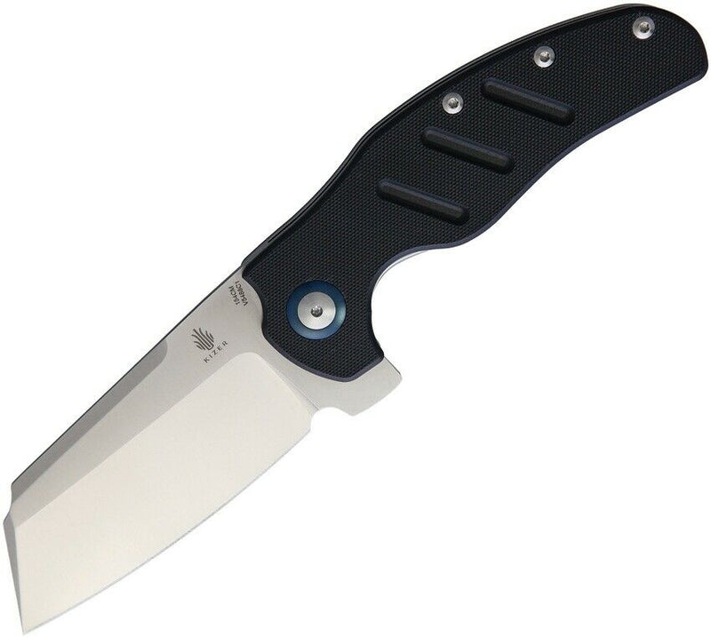 Kizer Cutlery Sheepdog Linerlock Folding Knife 4" 154CM Steel Blade Black G10 Handle KIV5488C1 -Kizer Cutlery - Survivor Hand Precision Knives & Outdoor Gear Store